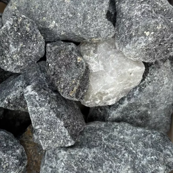 Black Gold Rock 1”–2” | Large Decorative Gravel for Landscaping