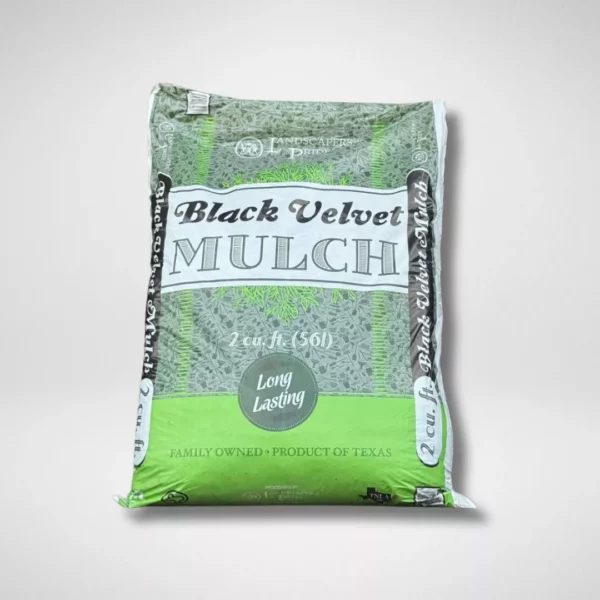 Black Velvet Mulch in Houston, Texas | Premium Colored Mulch