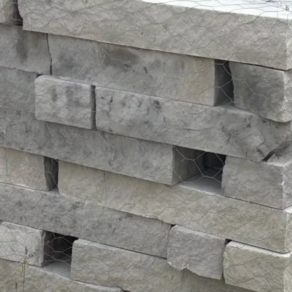 Charcoal Blue Chopped Rock in Houston, Texas | Decorative Cut Stone per Pound