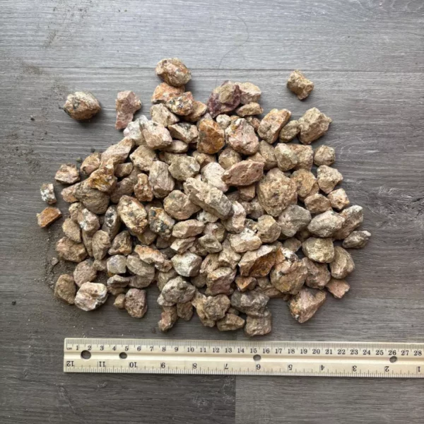 Pink Granite Gravel ½”–1” in Houston, Texas | Decorative Crushed Stone