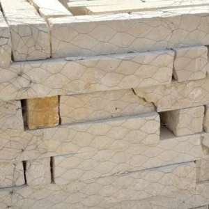 White Chopped Stone | Bright Decorative Cut Stone in Houston