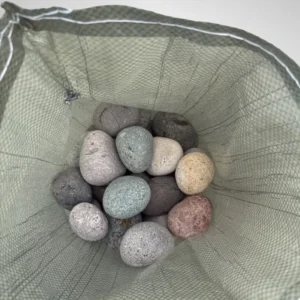 Bagged Round Ocean Stone 1-2" - BA-50-021-4