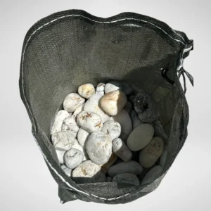 Bagged White Mexican Beach Pebble - BA-70-036