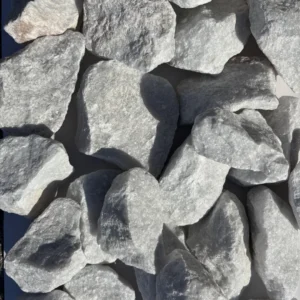 White Crushed Marble 1-2"